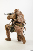  Photos Robert Watson Army Czech Paratrooper Poses aiming gun kneeling whole body 0002.jpg